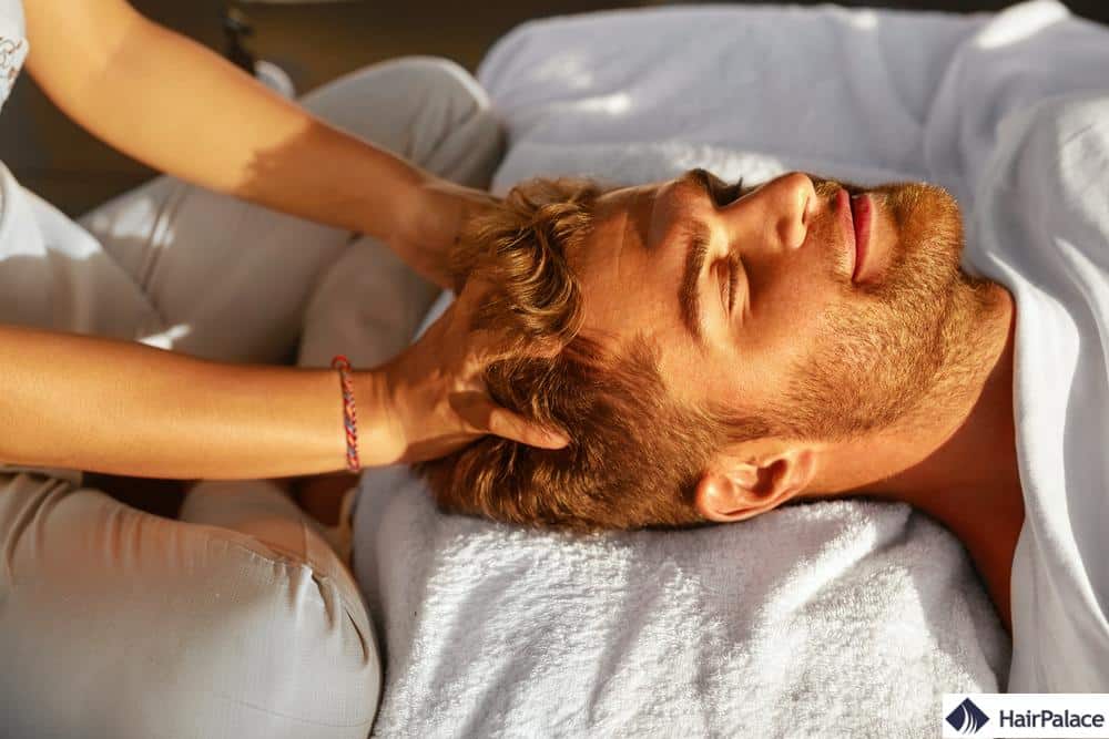 ACCUEIL EN LIGNE Massage de la tête - Brosses de Massage du cuir chevelu -  Masseur du